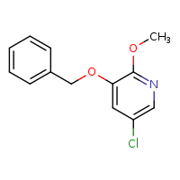 3-(benzyloxy)-5-chloro-2-methoxypyridine