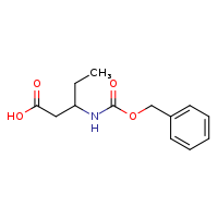 3-{[(benzyloxy)carbonyl]amino}pentanoic acid