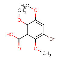 3-bromo-2,5,6-trimethoxybenzoic acid