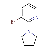 3-bromo-2-(pyrrolidin-1-yl)pyridine