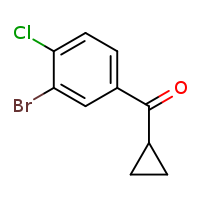 (3-bromo-4-chlorophenyl)(cyclopropyl)methanone