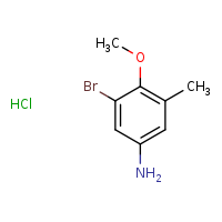 3-bromo-4-methoxy-5-methylaniline hydrochloride