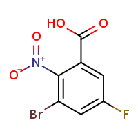 3-bromo-5-fluoro-2-nitrobenzoic acid