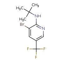 3-bromo-N-tert-butyl-5-(trifluoromethyl)pyridin-2-amine