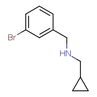 [(3-bromophenyl)methyl](cyclopropylmethyl)amine