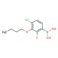3-butoxy-4-chloro-2-fluorophenylboronic acid