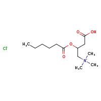 [3-carboxy-2-(hexanoyloxy)propyl]trimethylazanium chloride