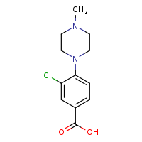 3-chloro-4-(4-methylpiperazin-1-yl)benzoic acid