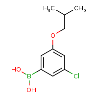 3-chloro-5-(2-methylpropoxy)phenylboronic acid