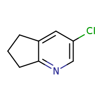 3-chloro-5H,6H,7H-cyclopenta[b]pyridine