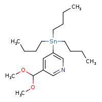 3-(dimethoxymethyl)-5-(tributylstannyl)pyridine