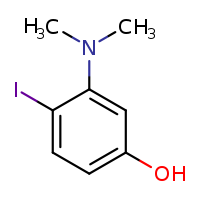 3-(dimethylamino)-4-iodophenol