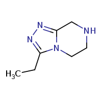 3-ethyl-5H,6H,7H,8H-[1,2,4]triazolo[4,3-a]pyrazine