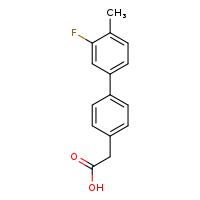 {3'-fluoro-4'-methyl-[1,1'-biphenyl]-4-yl}acetic acid
