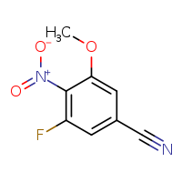 3-fluoro-5-methoxy-4-nitrobenzonitrile