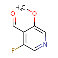 3-fluoro-5-methoxypyridine-4-carbaldehyde
