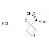 3-methoxyazetidine-3-carboxylic acid hydrochloride