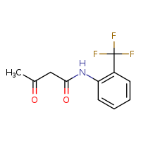 3-oxo-N-[2-(trifluoromethyl)phenyl]butanamide