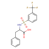 3-phenyl-2-[3-(trifluoromethyl)benzenesulfonamido]propanoic acid