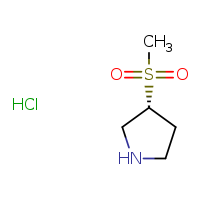 (3R)-3-methanesulfonylpyrrolidine hydrochloride