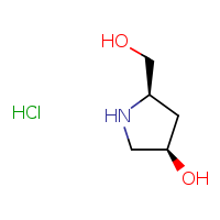 (3R,5R)-5-(hydroxymethyl)pyrrolidin-3-ol hydrochloride