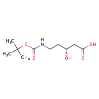 (3R)-5-[(tert-butoxycarbonyl)amino]-3-hydroxypentanoic acid