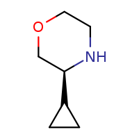(3S)-3-cyclopropylmorpholine