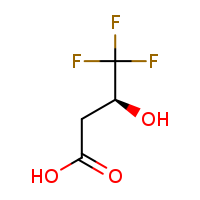(3S)-4,4,4-trifluoro-3-hydroxybutanoic acid