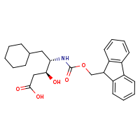 (3S,4S)-5-cyclohexyl-4-{[(9H-fluoren-9-ylmethoxy)carbonyl]amino}-3-hydroxypentanoic acid