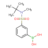 3-[tert-butyl(methyl)sulfamoyl]phenylboronic acid