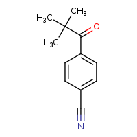 4-(2,2-dimethylpropanoyl)benzonitrile