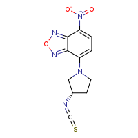 4-[(3S)-3-isothiocyanatopyrrolidin-1-yl]-7-nitro-2,1,3-benzoxadiazole
