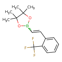 4,4,5,5-tetramethyl-2-[(1E)-2-[2-(trifluoromethyl)phenyl]ethenyl]-1,3,2-dioxaborolane