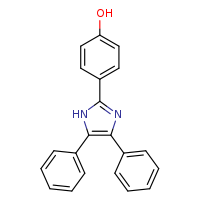 4-(4,5-diphenyl-1H-imidazol-2-yl)phenol