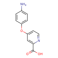 4-(4-aminophenoxy)pyridine-2-carboxylic acid