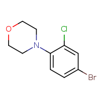 4-(4-bromo-2-chlorophenyl)morpholine