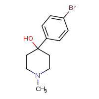 4-(4-bromophenyl)-1-methylpiperidin-4-ol