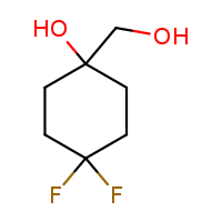 4,4-difluoro-1-(hydroxymethyl)cyclohexan-1-ol