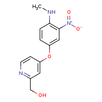 {4-[4-(methylamino)-3-nitrophenoxy]pyridin-2-yl}methanol