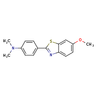 4-(6-methoxy-1,3-benzothiazol-2-yl)-N,N-dimethylaniline