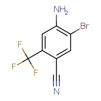 4-amino-5-bromo-2-(trifluoromethyl)benzonitrile