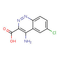 4-amino-6-chlorocinnoline-3-carboxylic acid