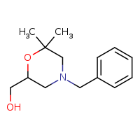 (4-benzyl-6,6-dimethylmorpholin-2-yl)methanol
