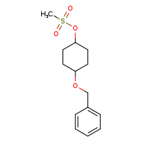 4-(benzyloxy)cyclohexyl methanesulfonate