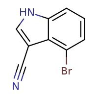 4-bromo-1H-indole-3-carbonitrile