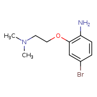 4-bromo-2-[2-(dimethylamino)ethoxy]aniline