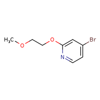 4-bromo-2-(2-methoxyethoxy)pyridine