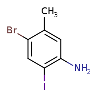 4-bromo-2-iodo-5-methylaniline