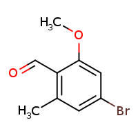 4-bromo-2-methoxy-6-methylbenzaldehyde