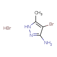4-bromo-5-methyl-1H-pyrazol-3-amine hydrobromide